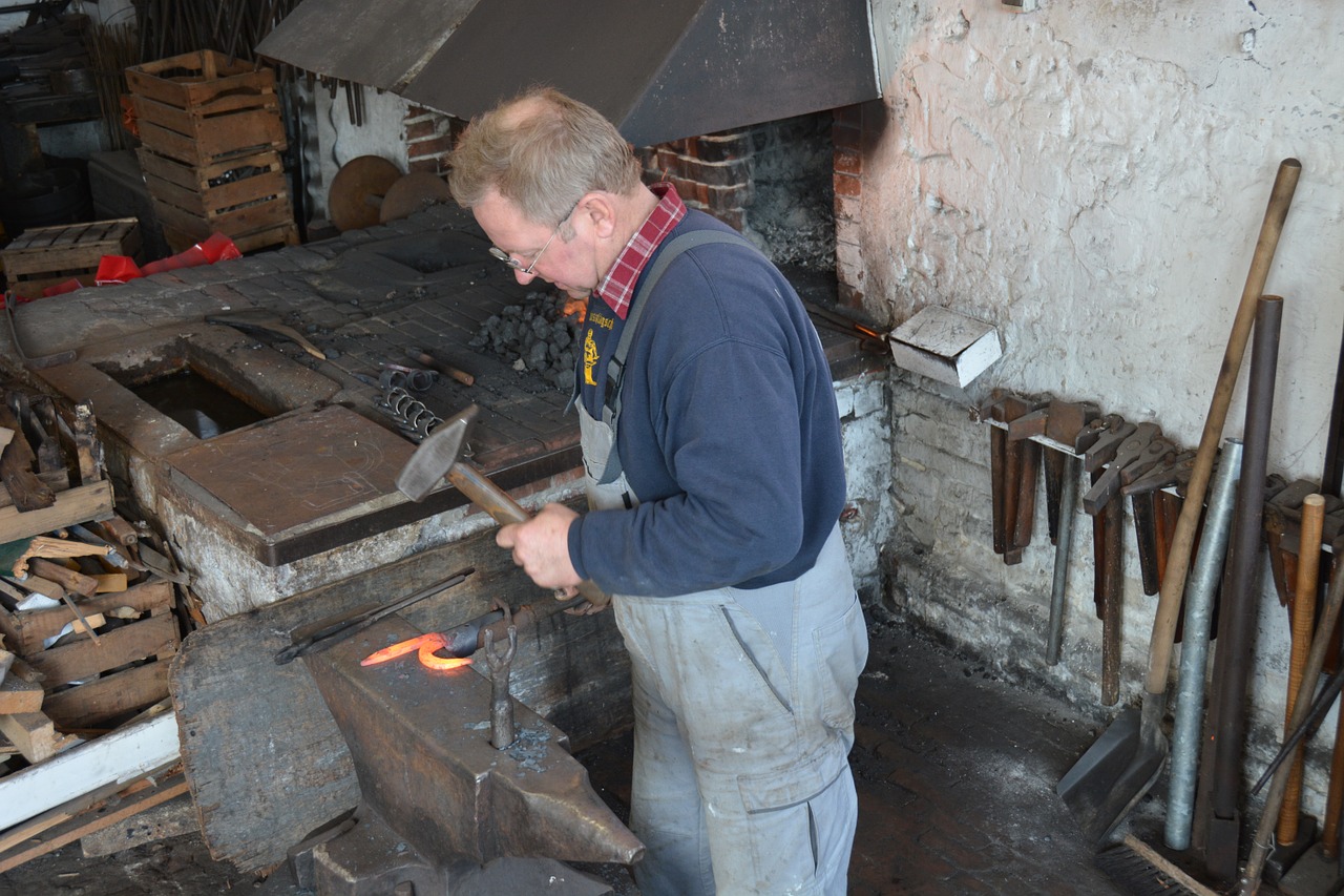 mecklenburg blacksmith craft free photo