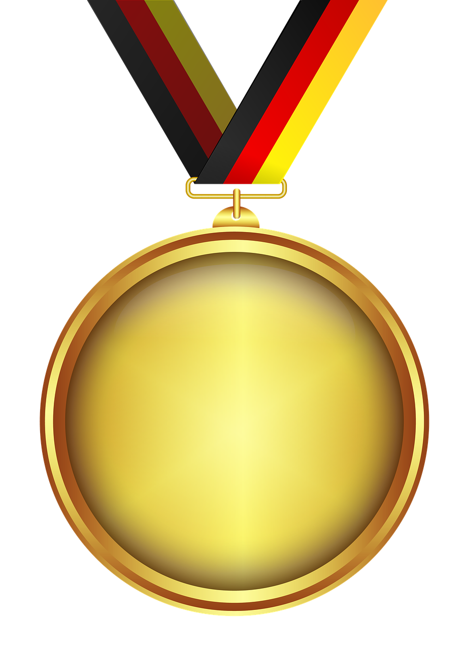 medal gold tape free photo