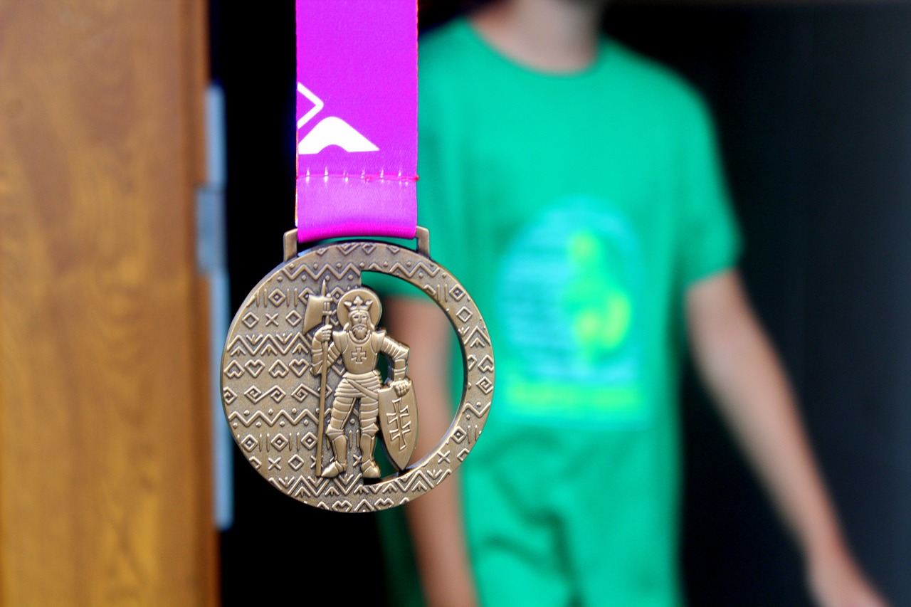 medal  rajec marathon  victory free photo