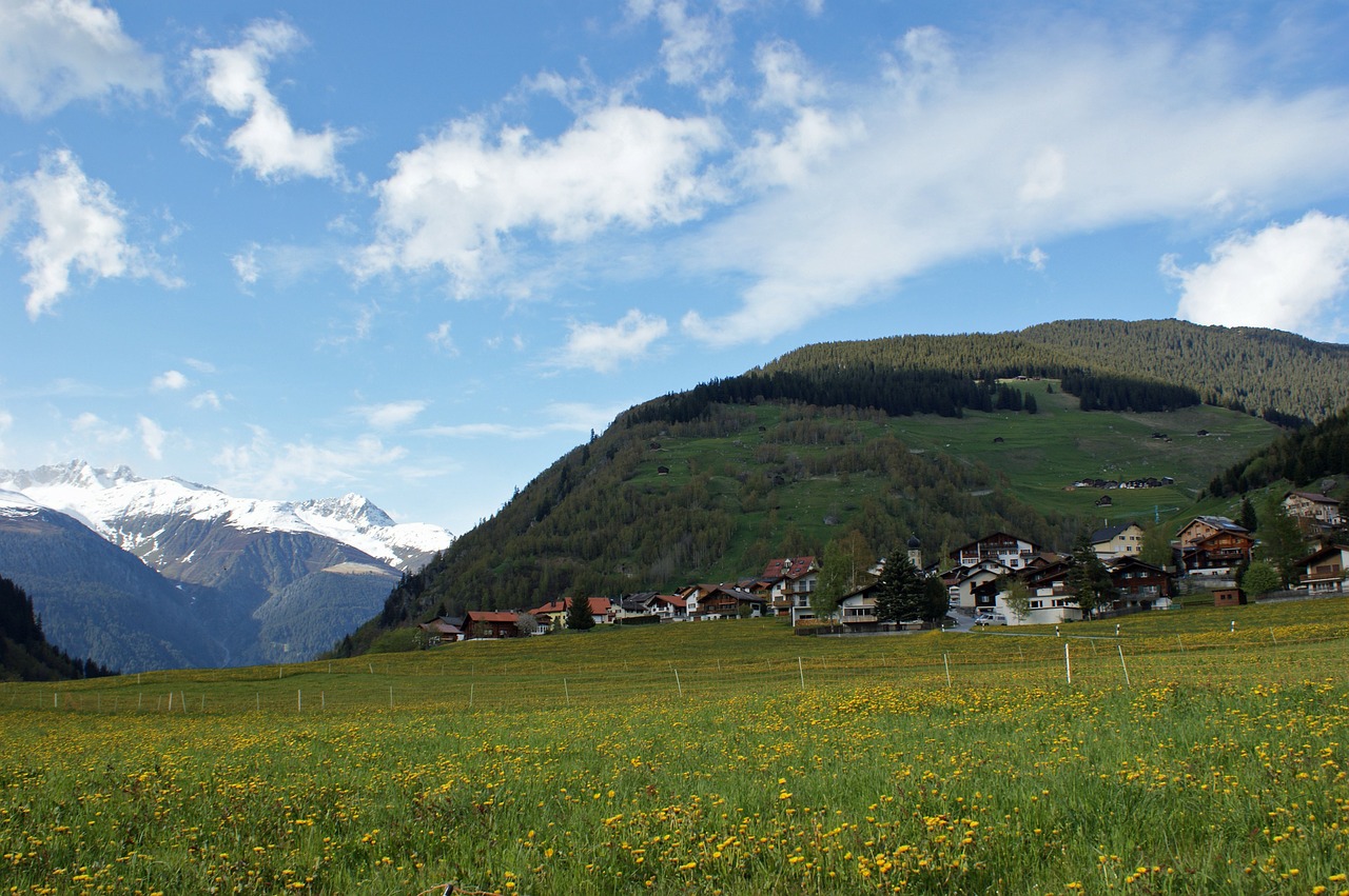 medel switzerland landscape free photo