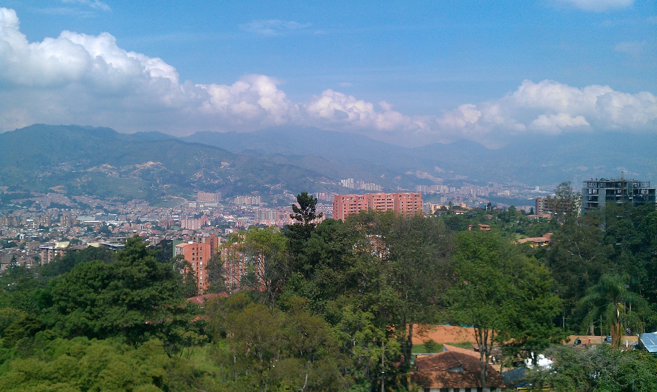 medellín colombia sun free photo