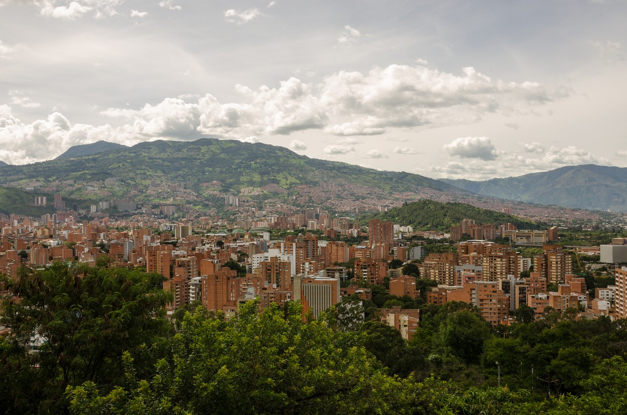 medellin colombia city free photo