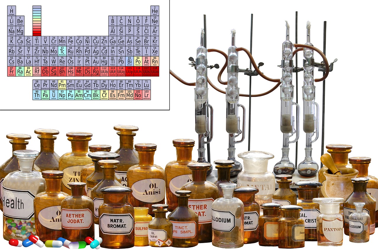 medical chemistry laboratory free photo