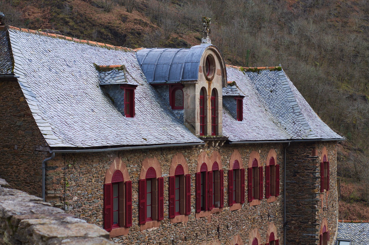 medieval  conques  aveyron free photo