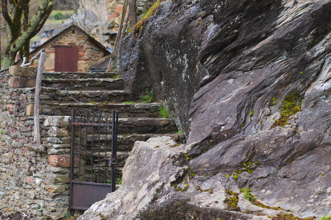 medieval  conques  aveyron free photo