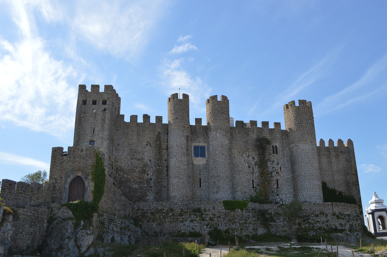 medieval castle óbidos medieval free photo
