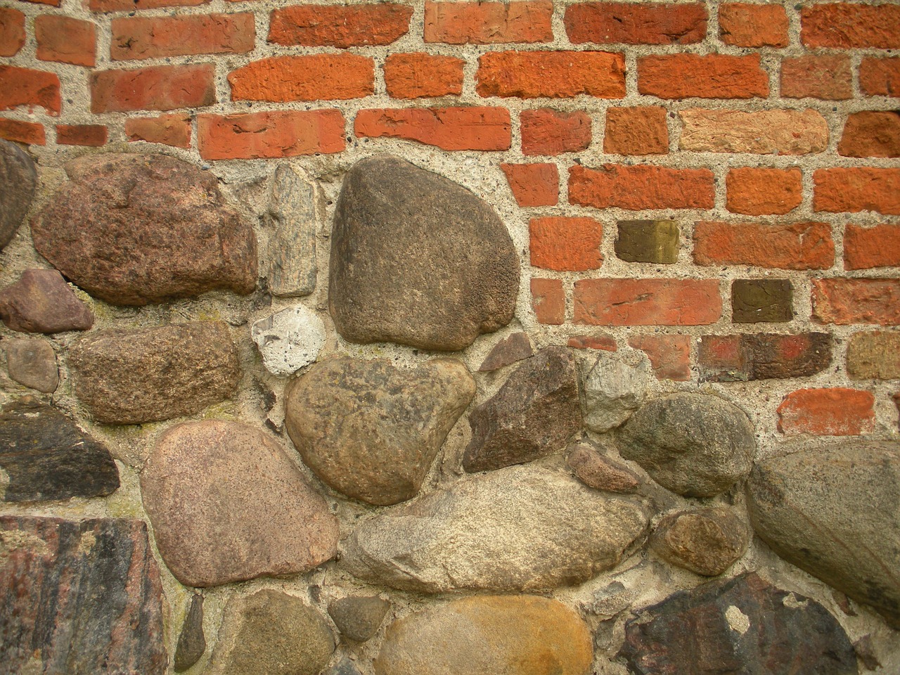 medieval castle detail stone foundation free photo