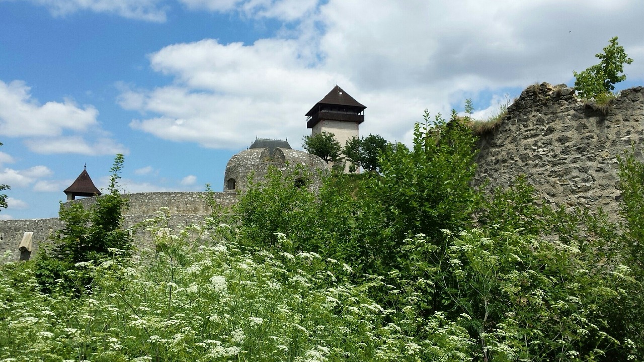 medieval castle trenčín landmark free photo