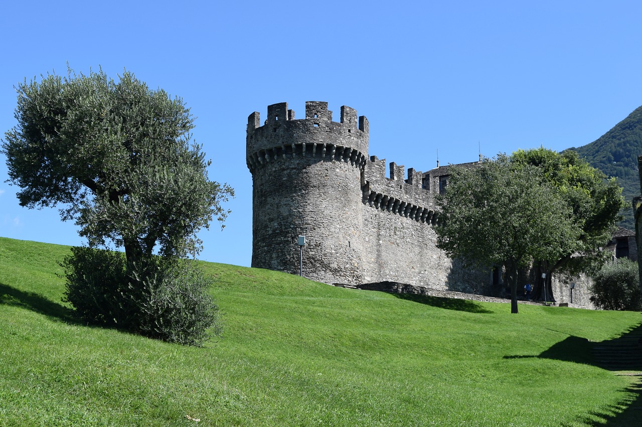 medieval tower torre bellinzona free photo