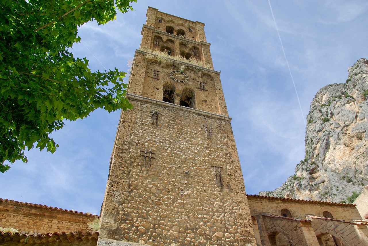 medieval village provence tower free photo
