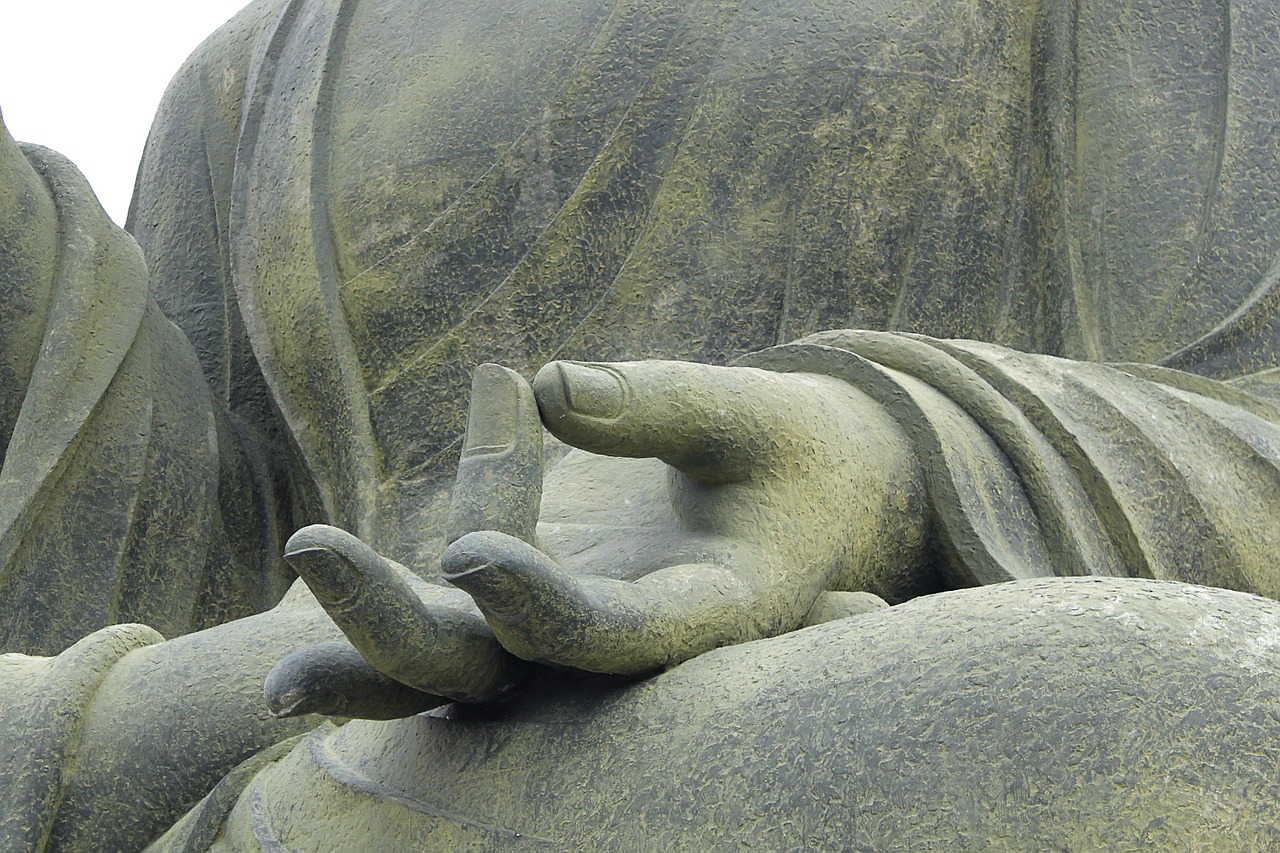 meditation buddha hand free photo