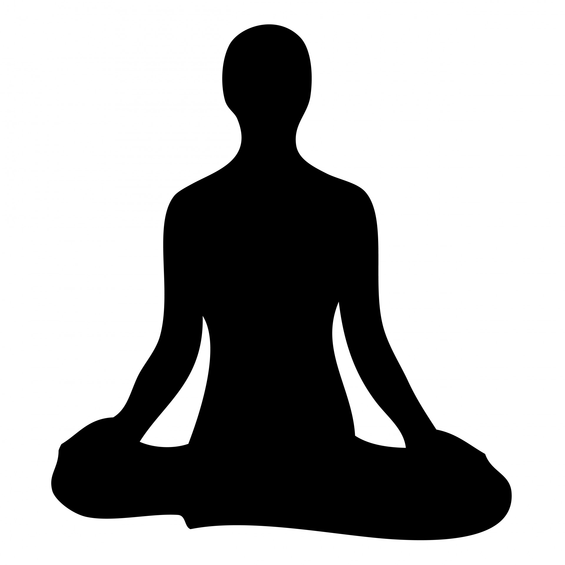 meditation meditating black free photo
