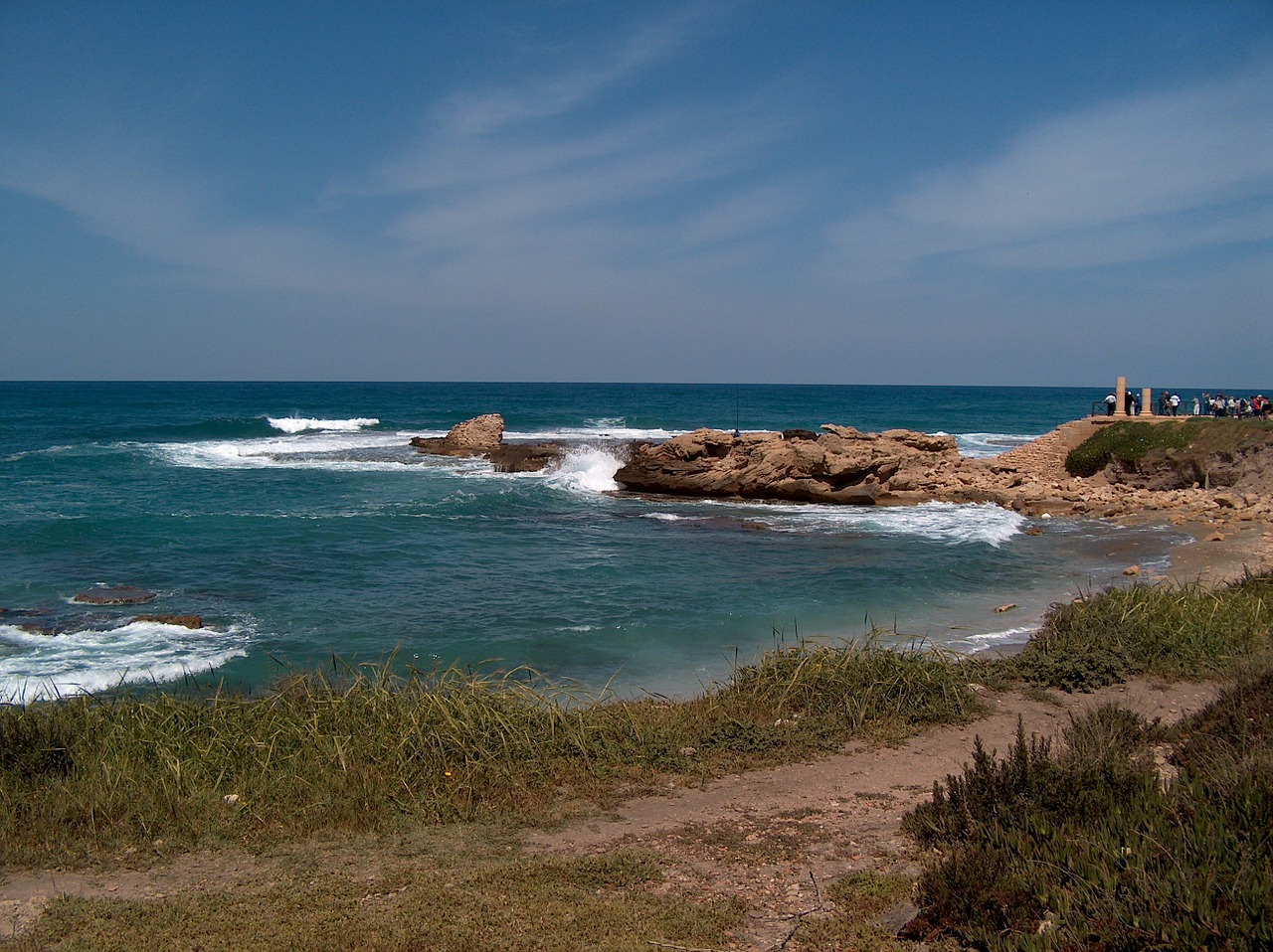 mediterranean sea israel free photo