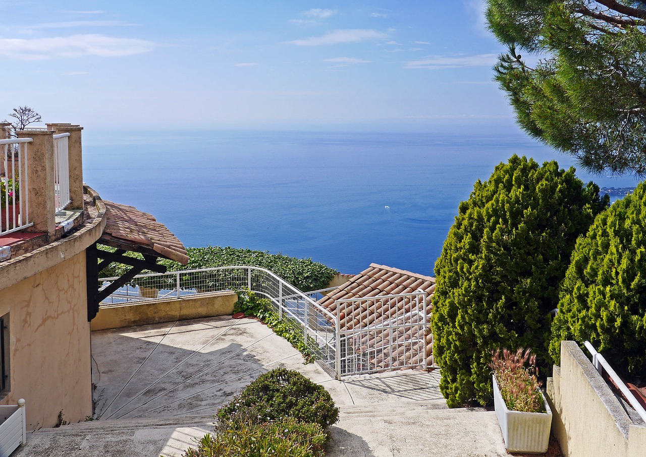 mediterranean view residential location free photo