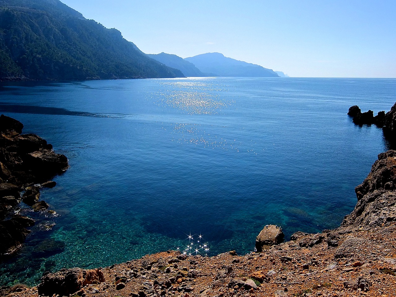 mediterranean water mallorca free photo