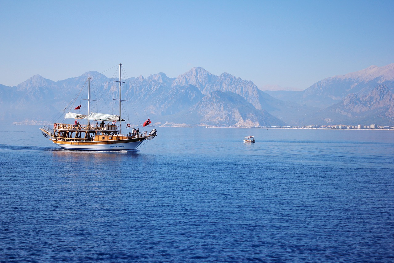 mediterranean sea blue free photo