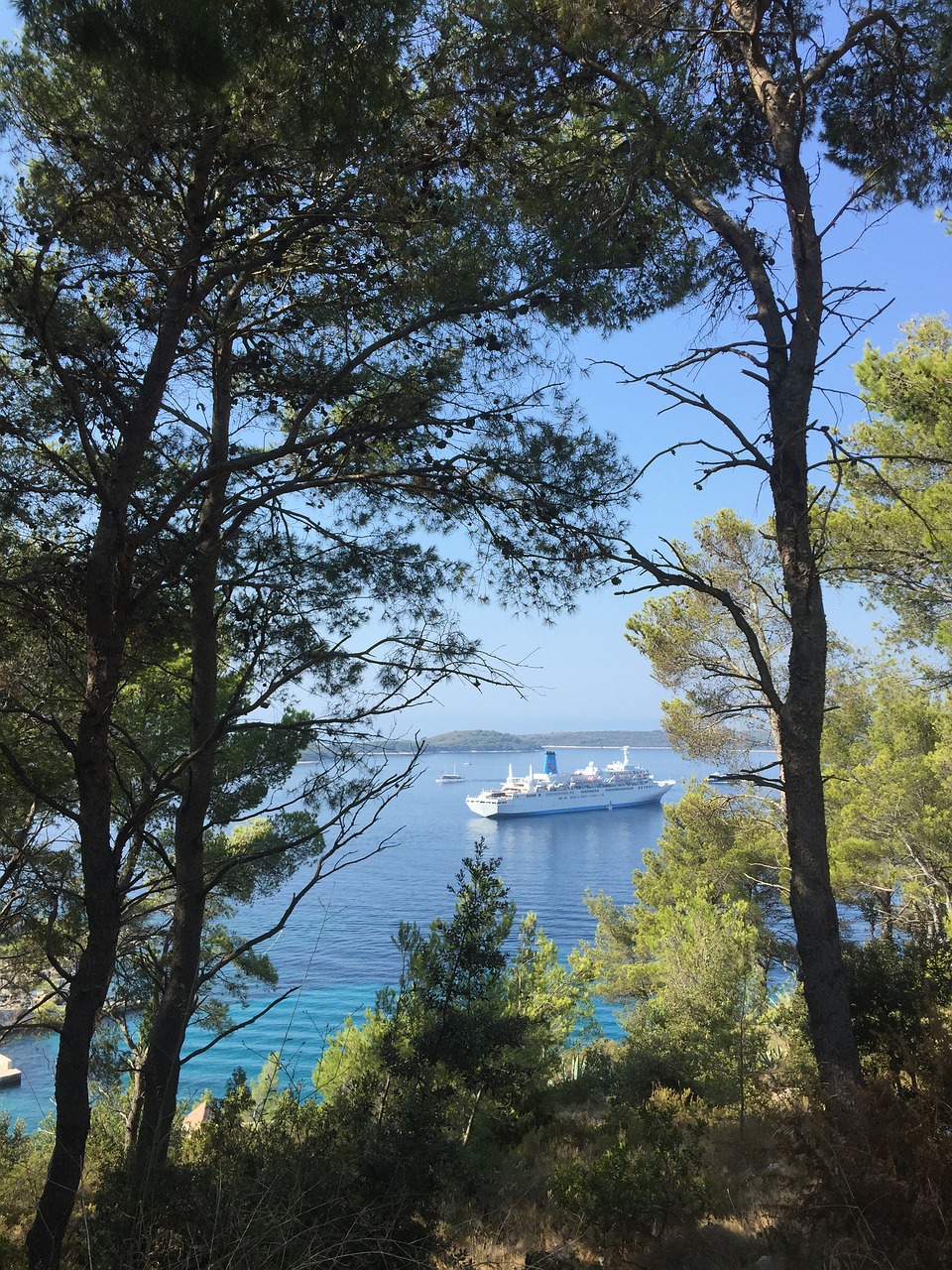 mediterranean cruise ship free photo