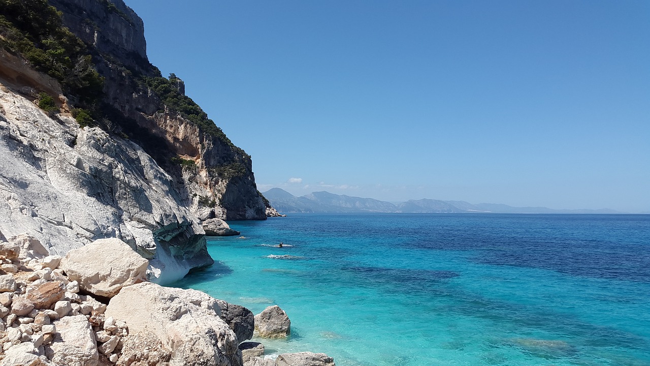 mediterranean turquoise sea free photo