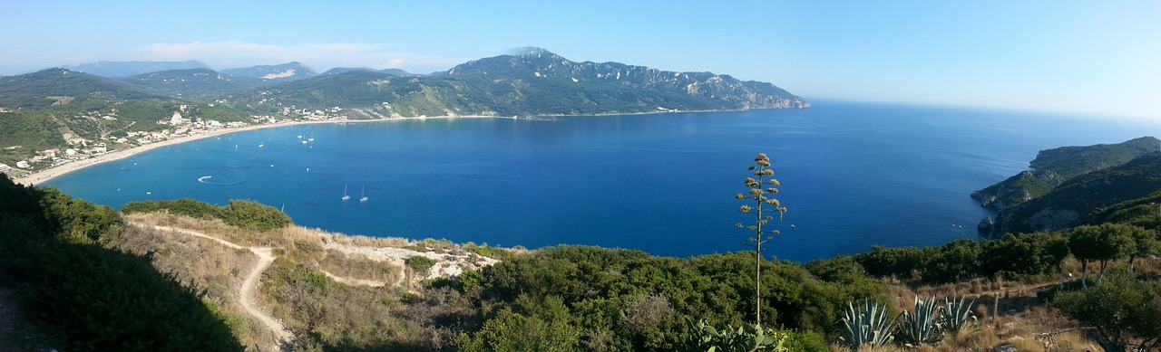 mediterranean booked panorama free photo