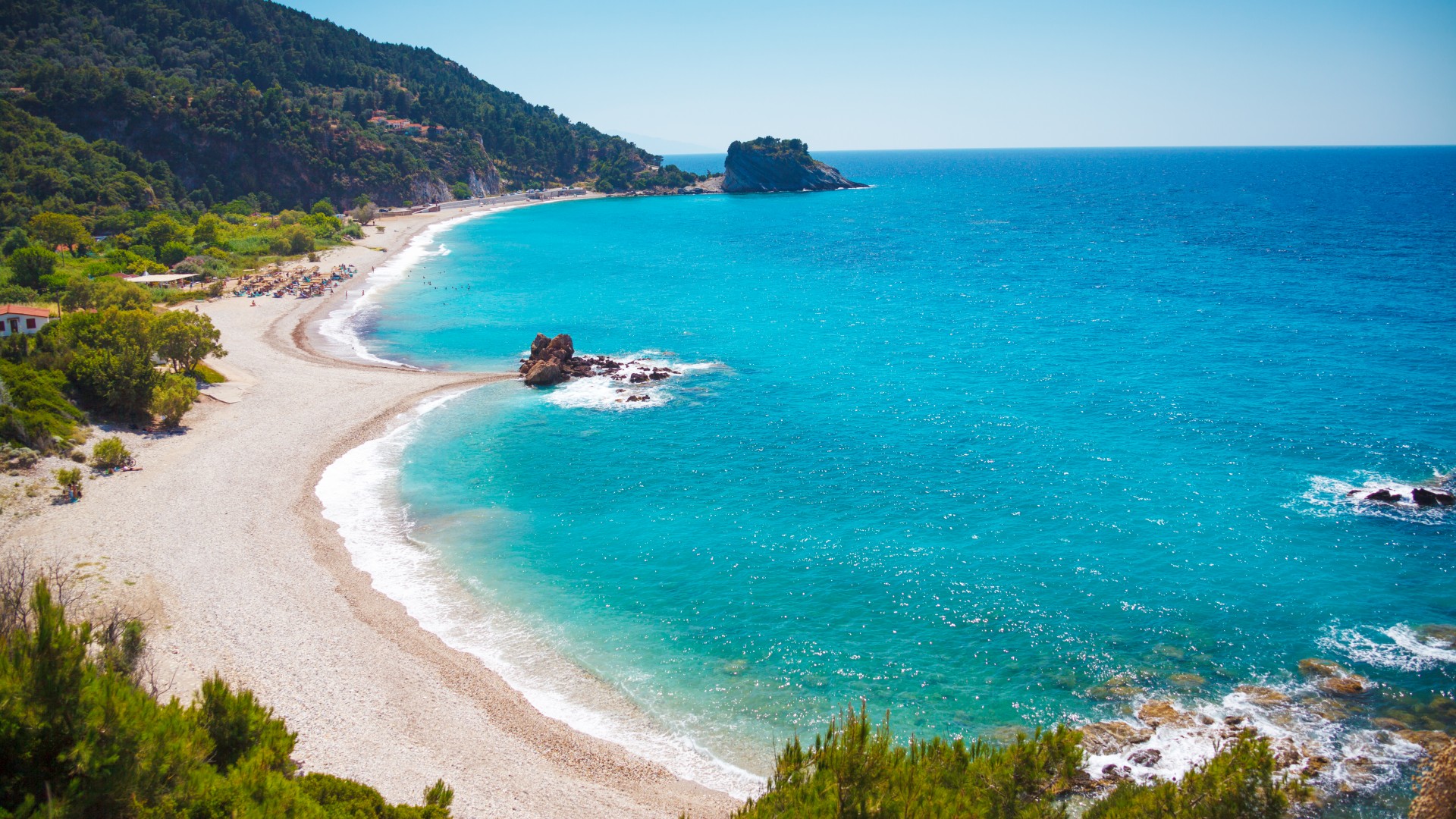 beach view mediterranean free photo