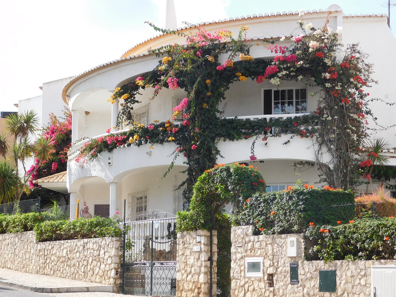 mediterranean house holiday home portugal free photo