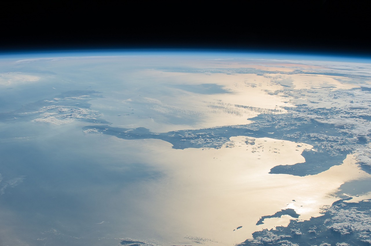 mediterranean sea international space station italy free photo