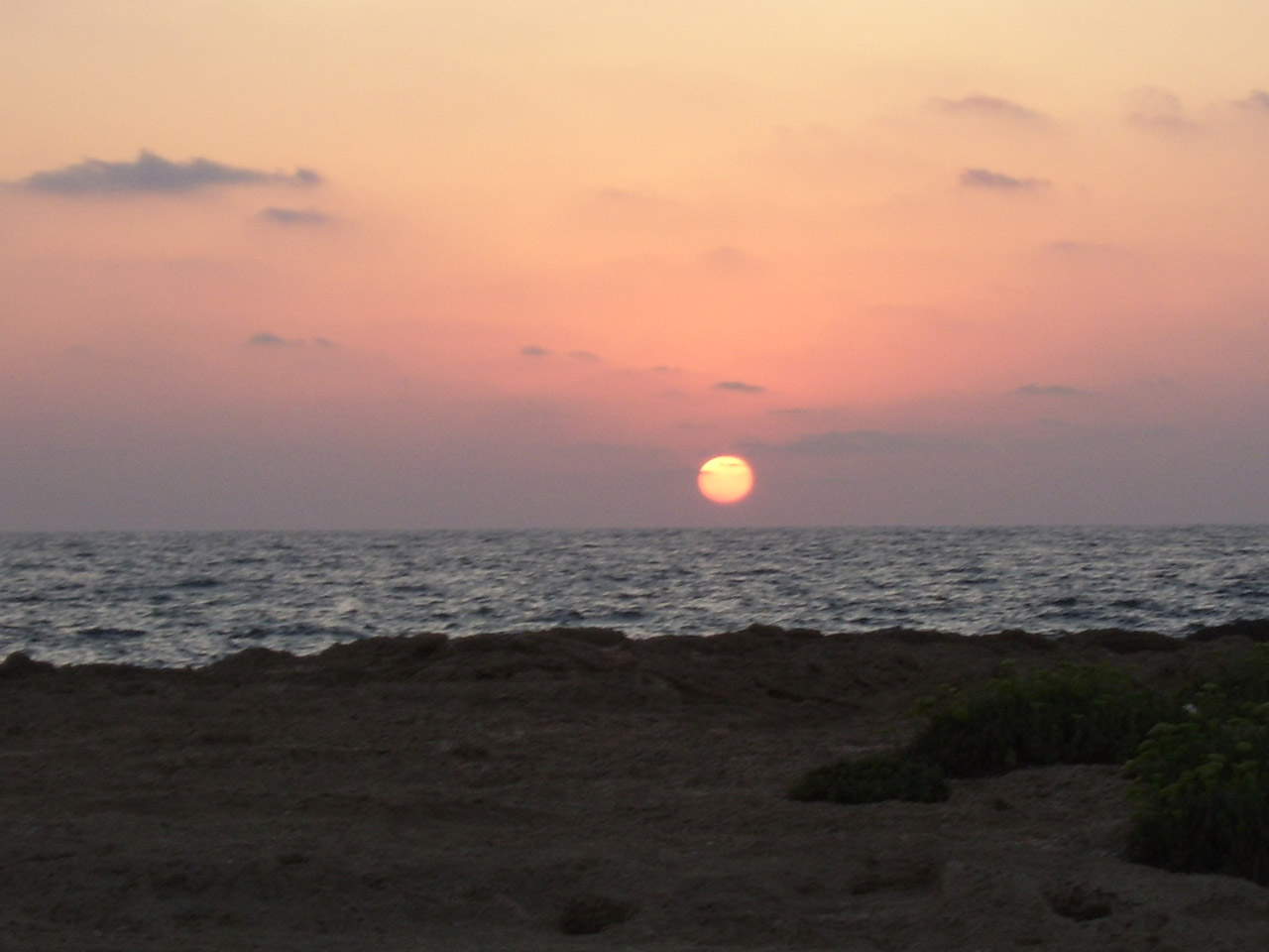 mediterranean sunset beach free photo