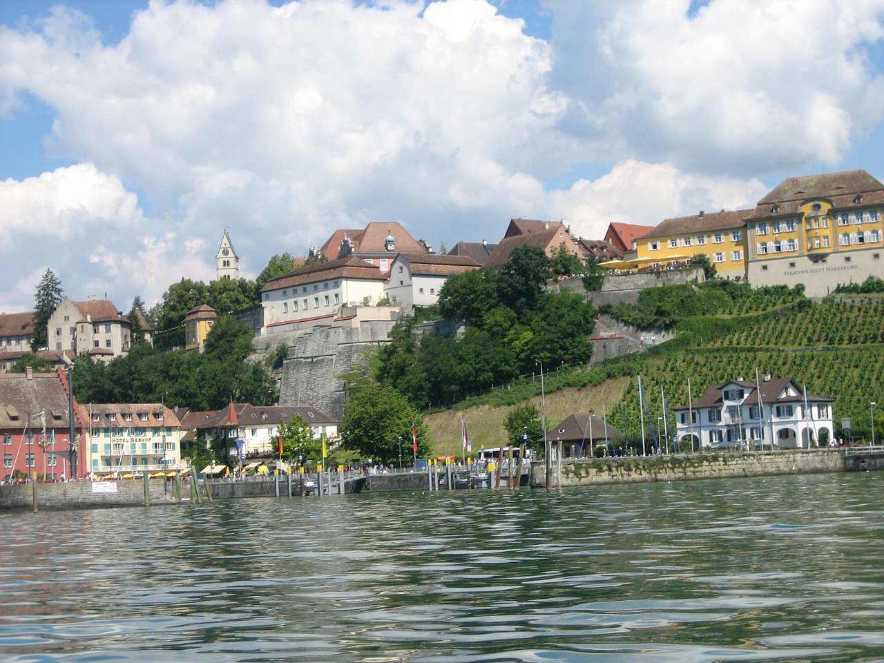 meersburg lake constance castle free photo