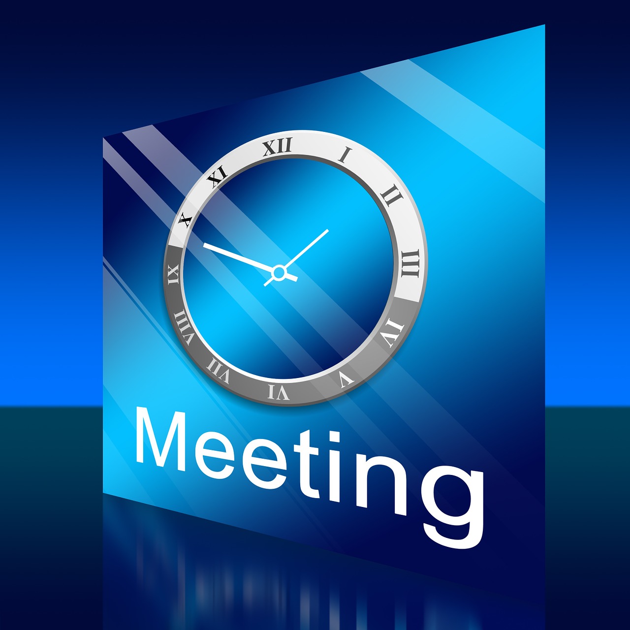 meeting clock time free photo