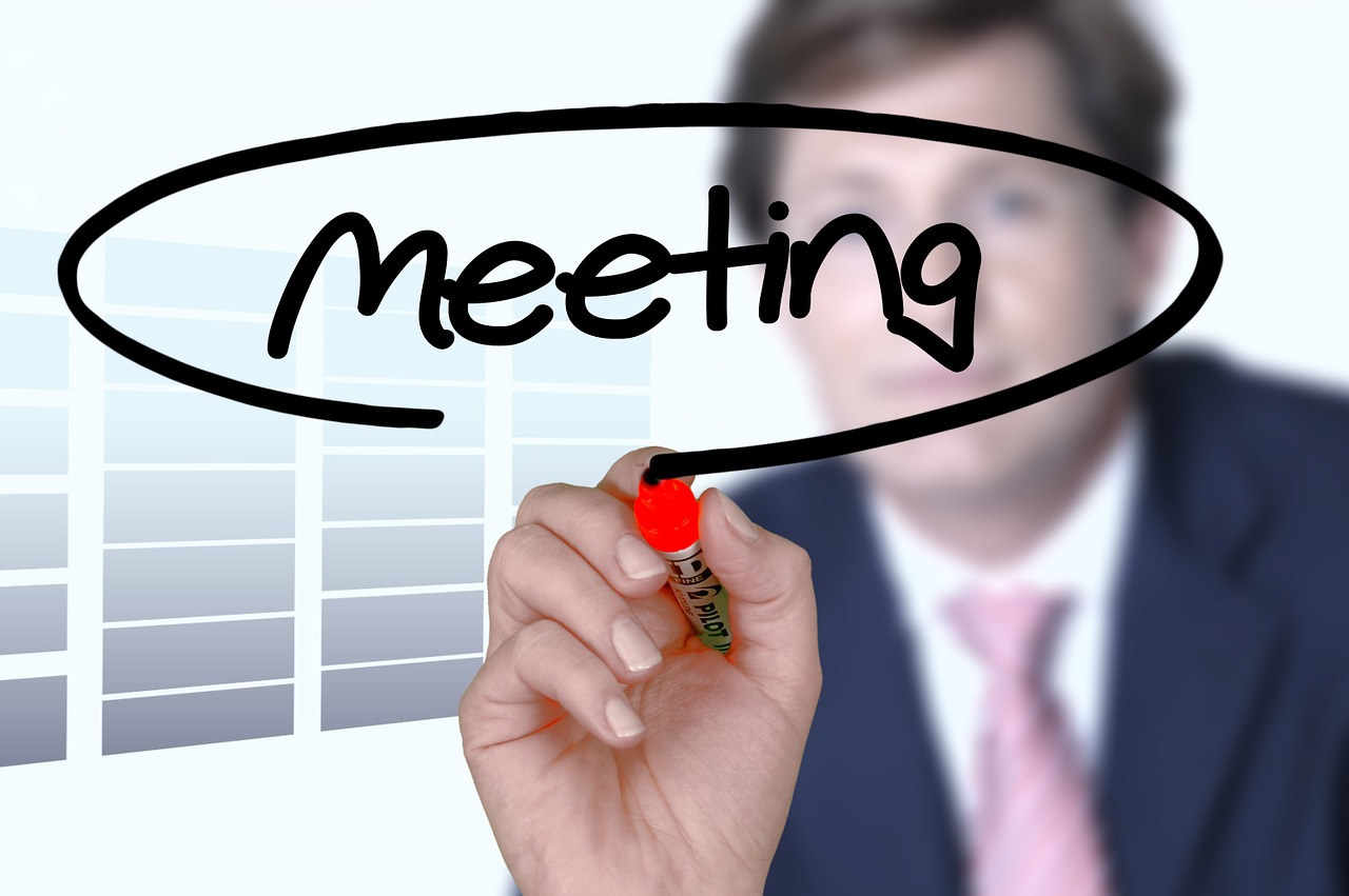 meeting hand businessman free photo