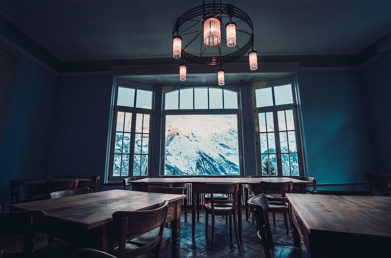 meeting room wooden free photo