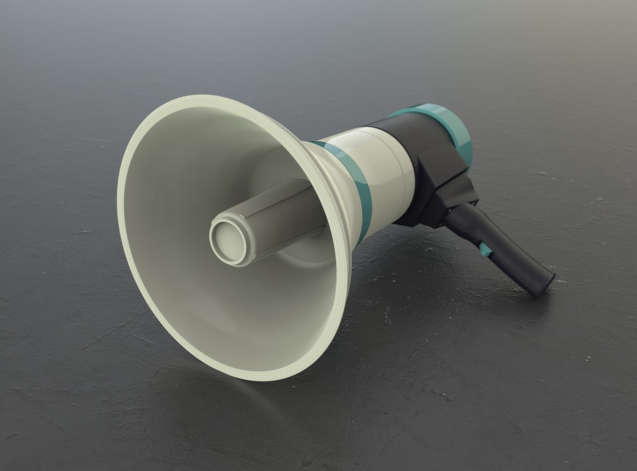megaphone speaker sound free photo