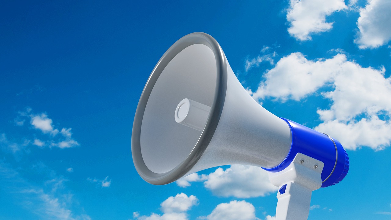 megaphone device loudspeaker free photo