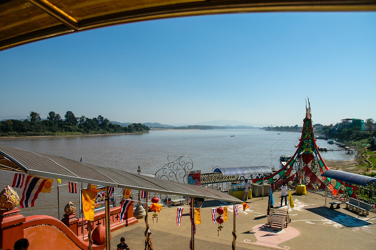 mekong river river golden triangle free photo