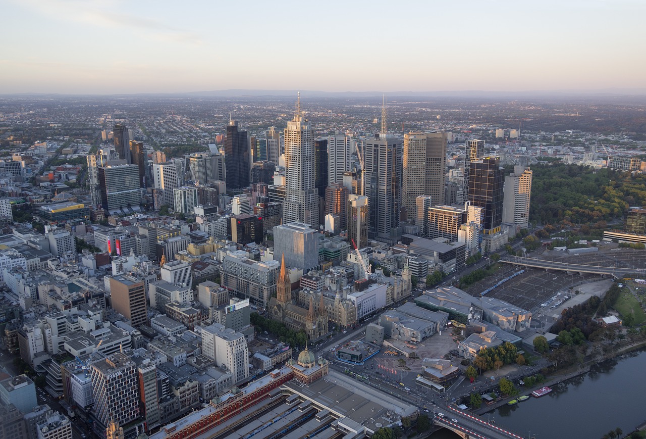 melbourne  city  skyscraper free photo