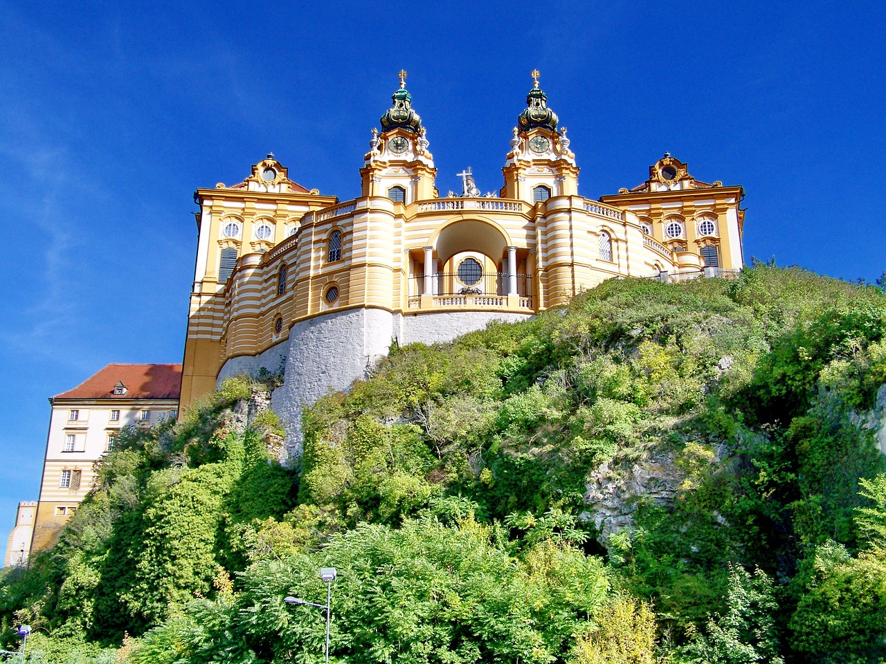 melk abbey  wachau  lower austria free photo