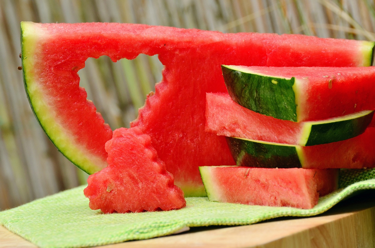 melon watermelon fruit free photo