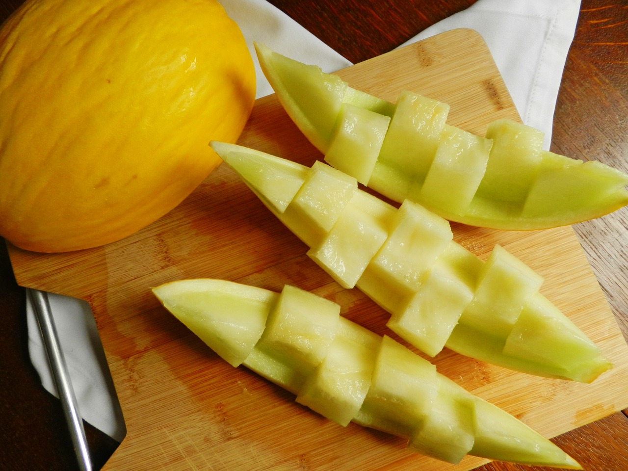 melon vitamins health free photo