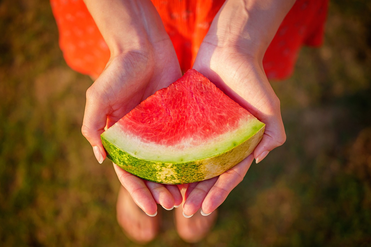 melon  watermelon  fruit free photo