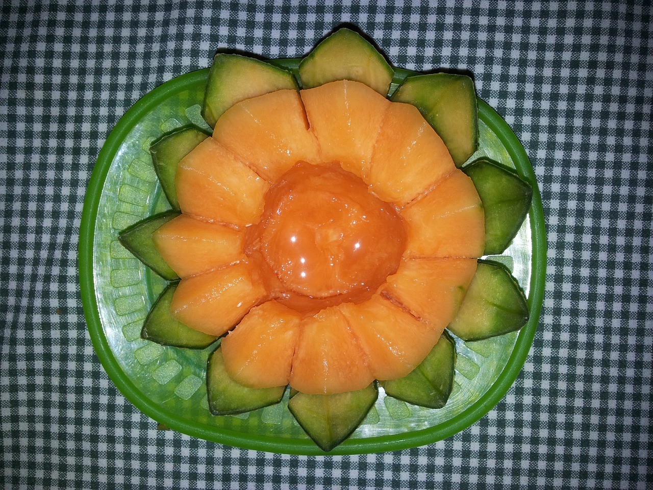 melon fruit fruit flower free photo