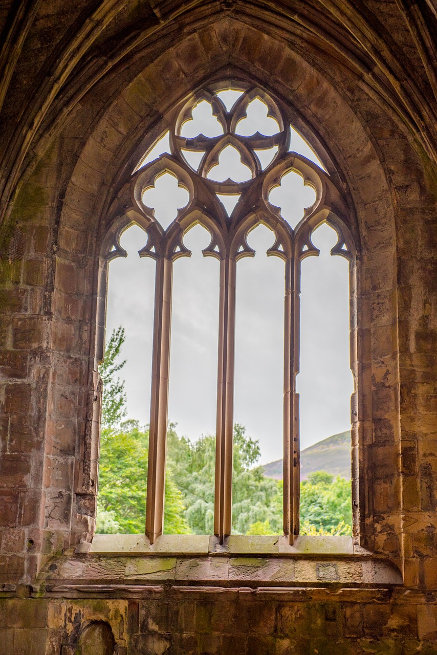 melrose abbey abbey scotland free photo