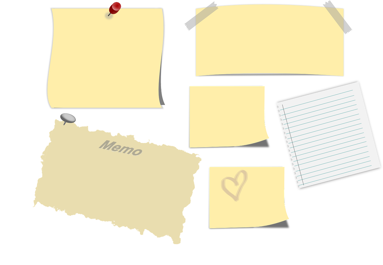 memo sticky note post-it free photo