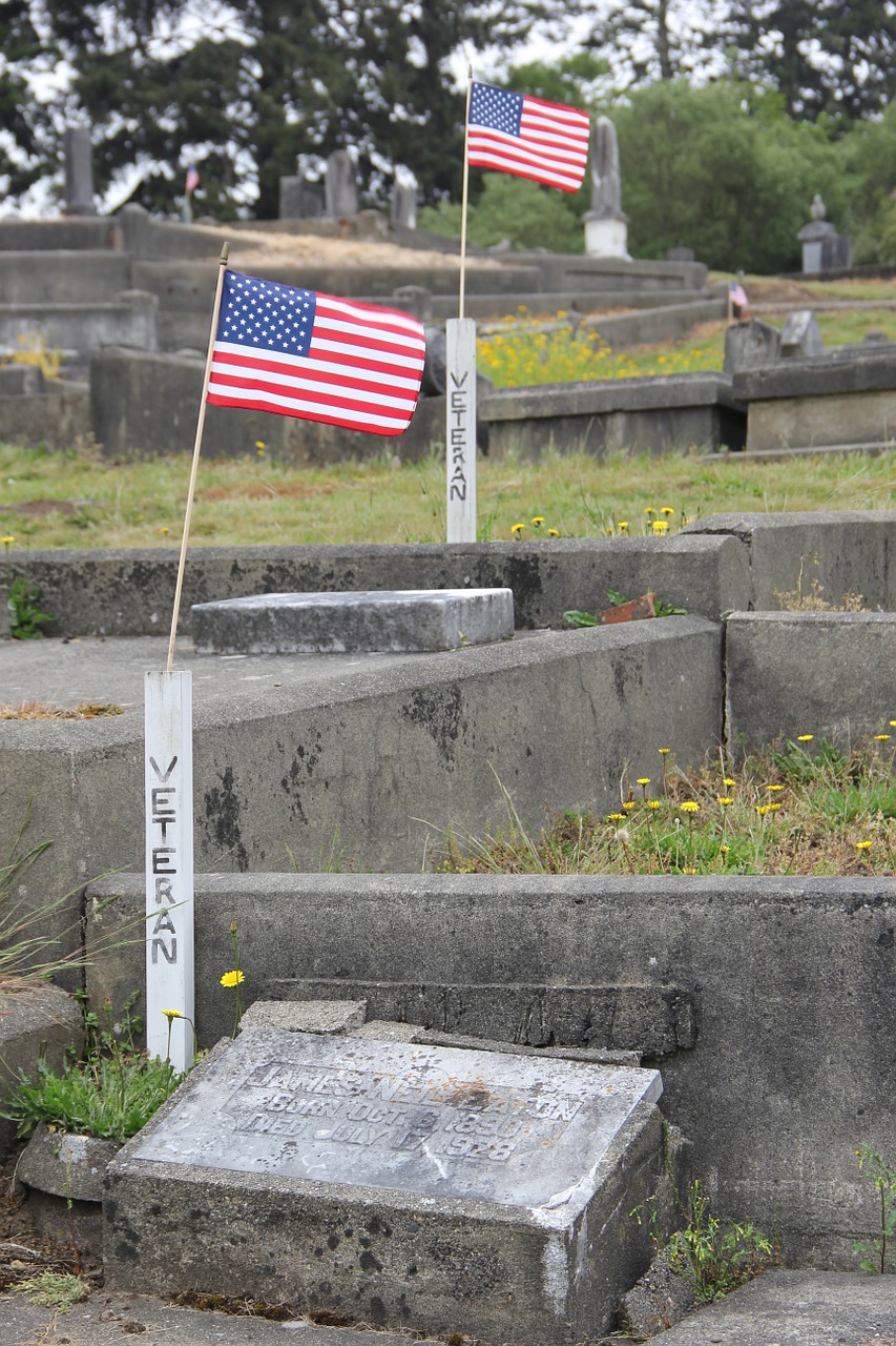 memorial day flag american free photo