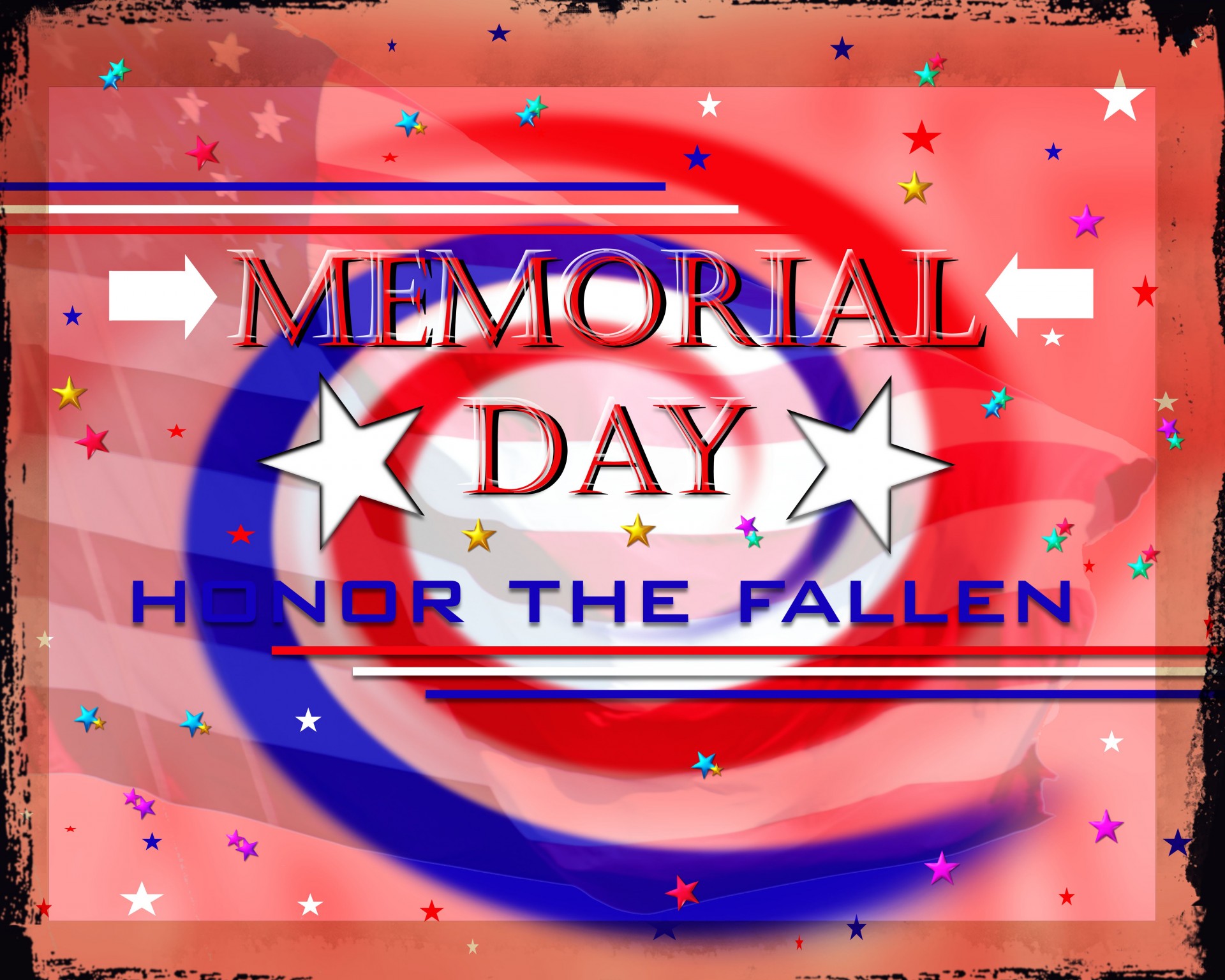 memorial day tribute background free photo