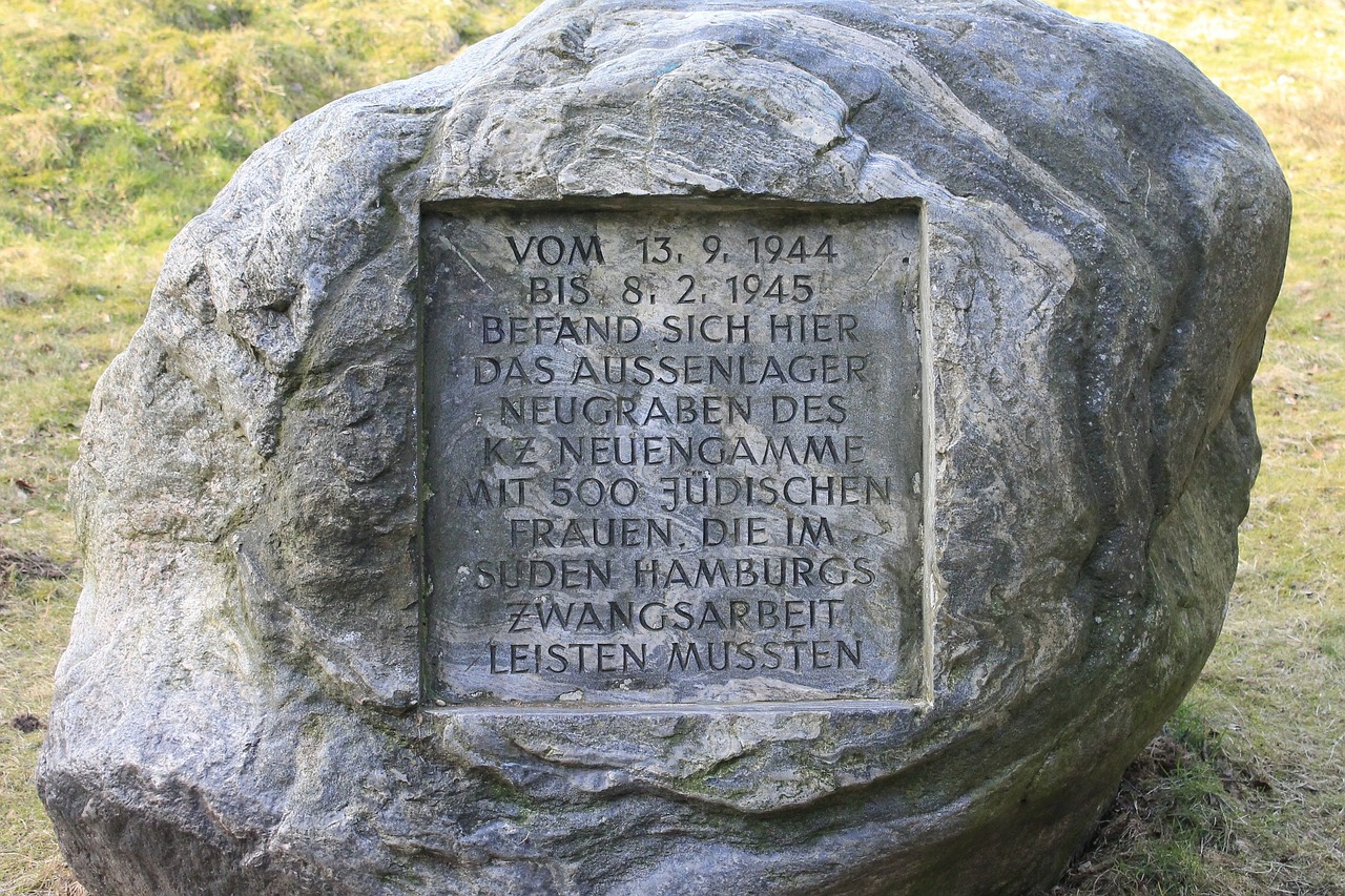 memorial plaque persecution of jews konzentrationslager free photo