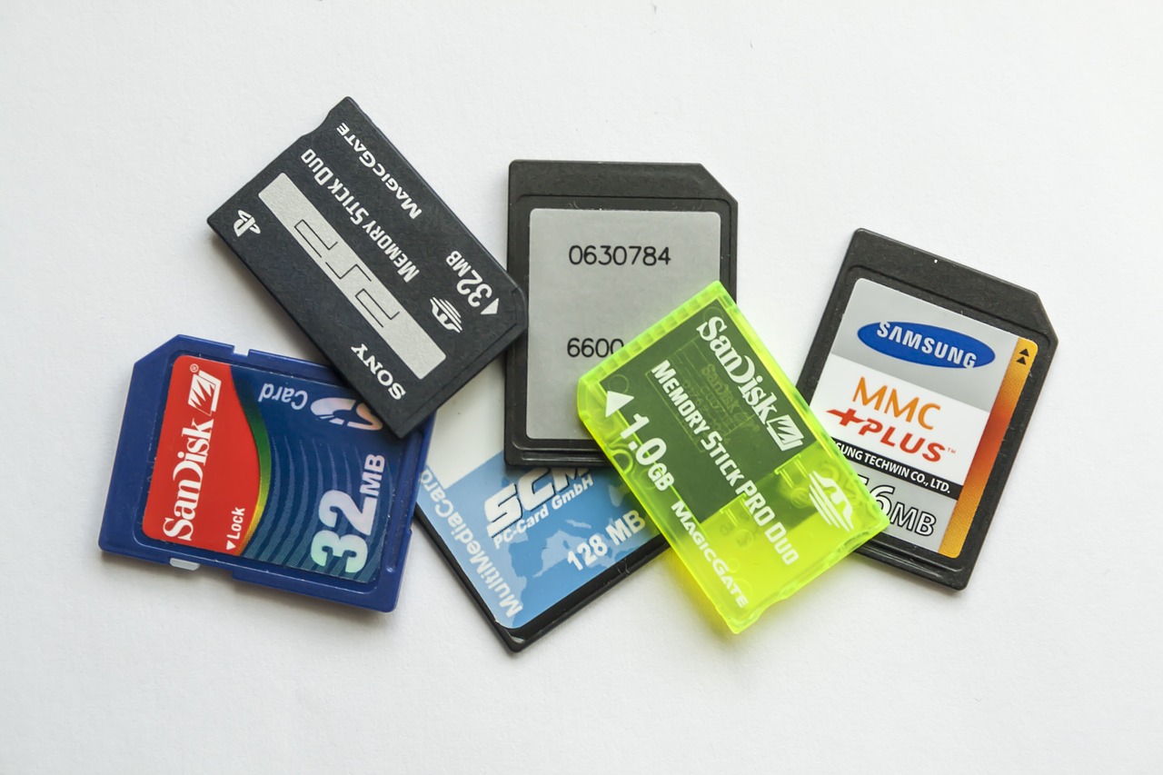 memory cards memory stick media free photo