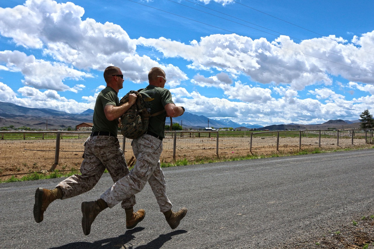 men army training free photo