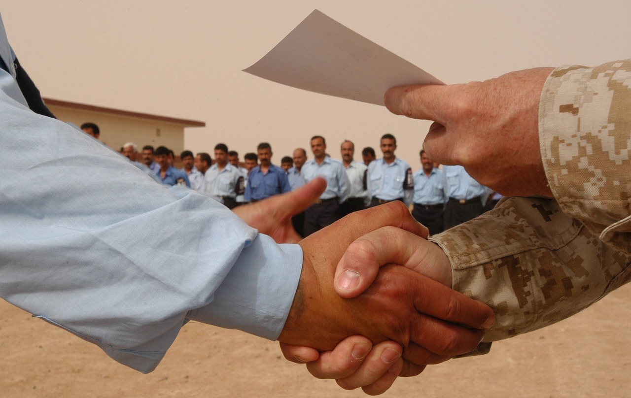 men shaking hands handshake discount certificate free photo