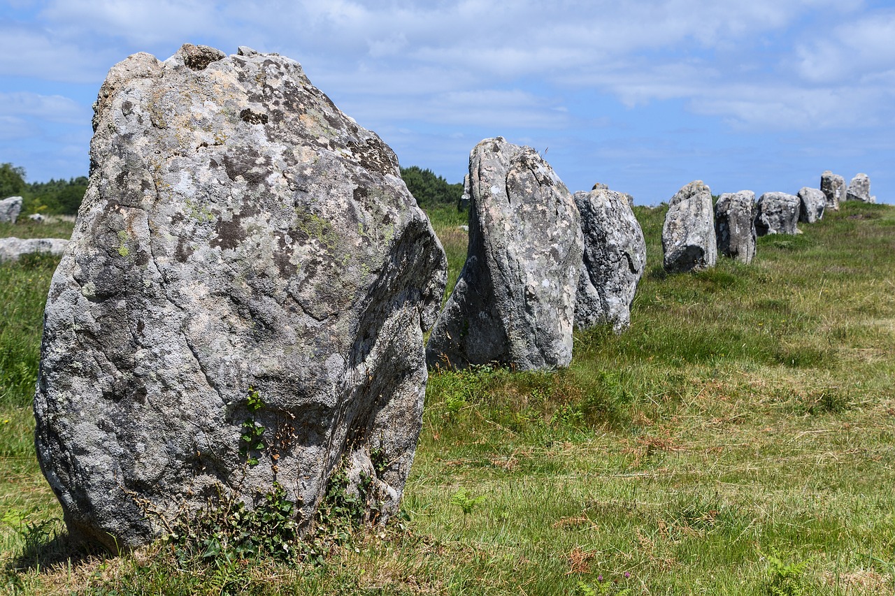 menhir pierre carnac free photo