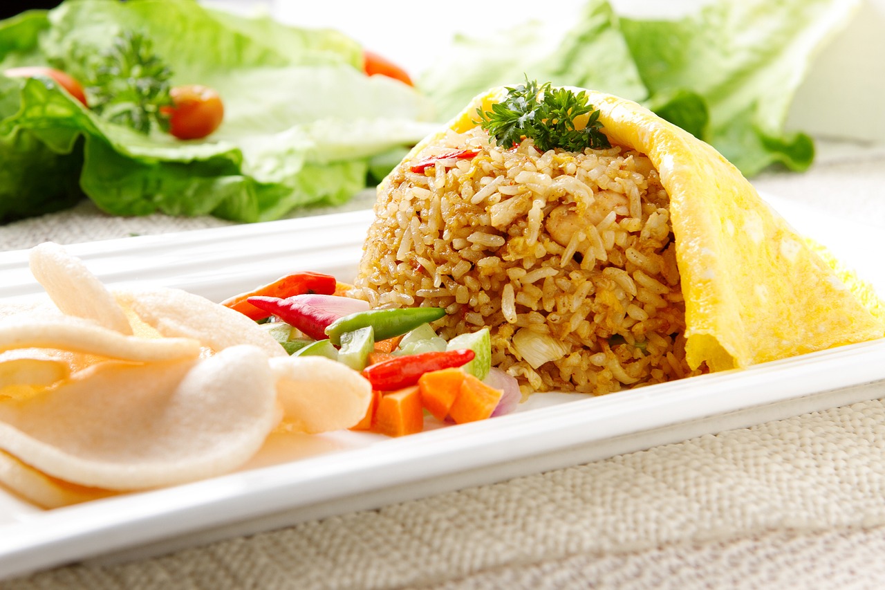 Edit free photo of Menu,for,lunch,rice,food